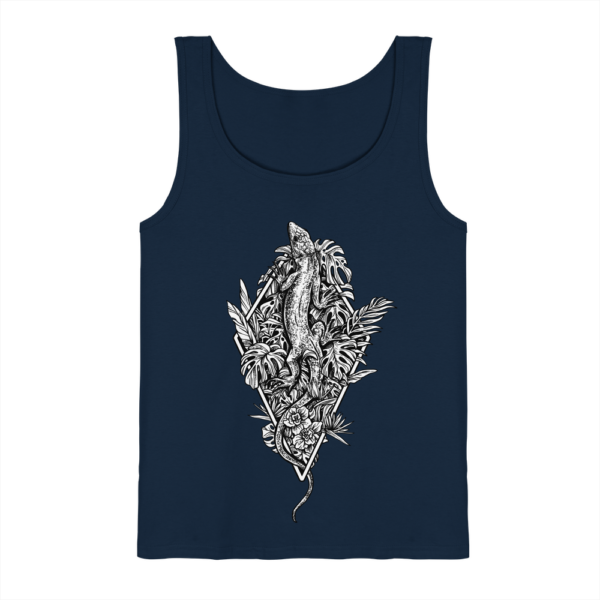 Baumeidechse Geometric Art - Herren/Unisex Tank-Top