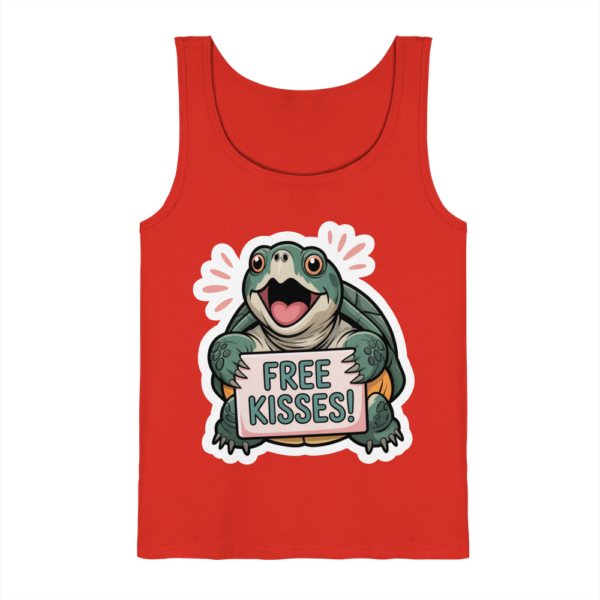 Schnappschildkröte 'Free Kisses!' - Herren/Unisex Tank-Top