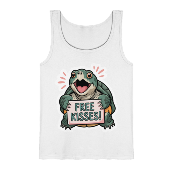Schnappschildkröte 'Free Kisses!' - Herren/Unisex Tank-Top