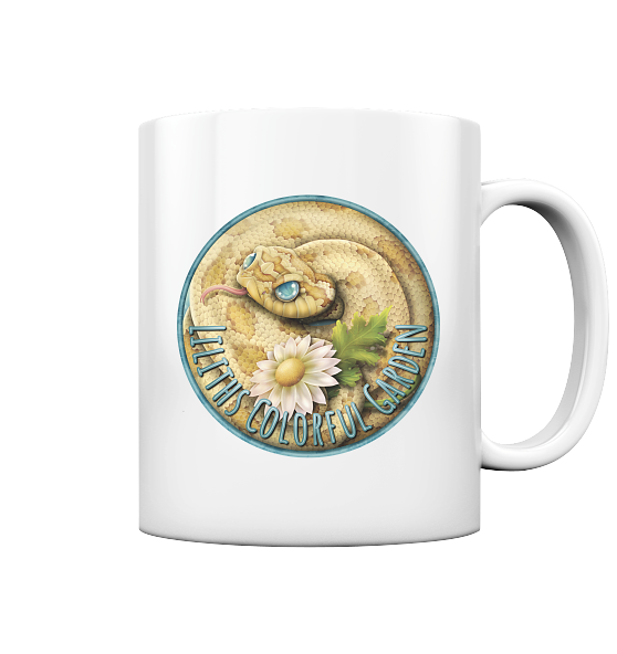 Liliths Colorful Garden Logo 'Hakennasennatter' - Tasse