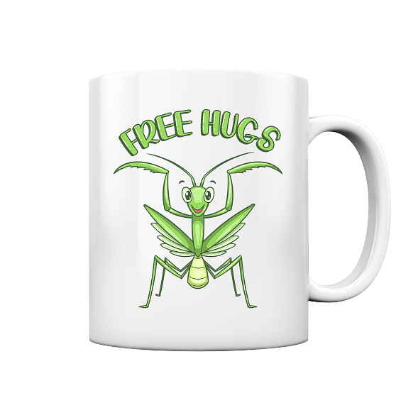 Gottesanbeterin 'Free Hugs' - Tasse