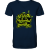 Liliths Colorful Garden Graffiti Logo - Herren/Unisex V-Neck Shirt
