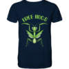 Gottesanbeterin 'Free Hugs' - Herren/Unisex V-Neck Shirt