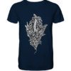 Baumeidechse Geometric Art - Herren/Unisex V-Neck Shirt