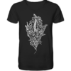 Baumeidechse Geometric Art - Herren/Unisex V-Neck Shirt