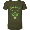 Gottesanbeterin 'Free Hugs' - Herren/Unisex V-Neck Shirt