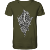 Baumeidechse Geometric Art - Herren/Unisex V-Neck Shirt