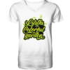 Liliths Colorful Garden Graffiti Logo - Herren/Unisex V-Neck Shirt