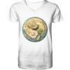 front-v-neck-shirt-f8f8f8-558x-11.png Liliths Colorful Garden Logo 'Hakennasennatter' - Herren/Unisex V-Neck Shirt
