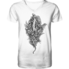 Baumeidechse Geometric Art - Herren/Unisex V-Neck Shirt