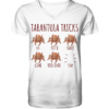 front-v-neck-shirt-f8f8f8-558x-9.png Vogelspinnen Tricks - Sitz, Platz, bleib! - Herren/Unisex V-Neck Shirt