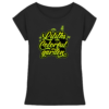 Liliths Colorful Garden Graffiti Logo - Damen Extended Shoulder T-Shirt