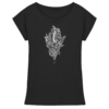 Baumeidechse Geometric Art - Damen Extended Shoulder T-Shirt
