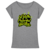 Liliths Colorful Garden Graffiti Logo - Damen Extended Shoulder T-Shirt