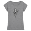 Baumeidechse Geometric Art - Damen Extended Shoulder T-Shirt