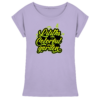 Liliths Colorful Garden Graffiti Logo - Damen Extended Shoulder T-Shirt
