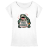 Schnappschildkröte 'Free Kisses!' - Damen Extended Shoulder T-Shirt